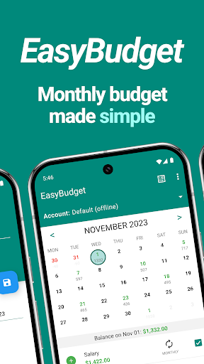 Screenshot of EasyBudget - Budget planning
