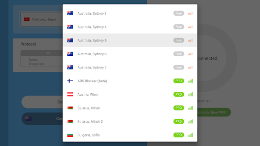 VPN servers in Russia - Tools - apps