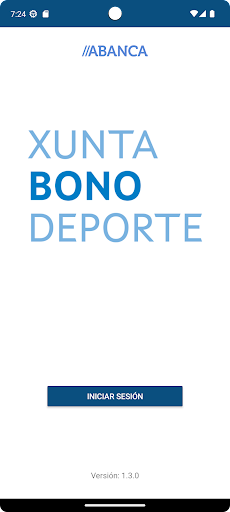 Android application Bono Deporte screenshort
