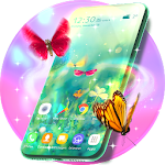 Cover Image of Download Butterfly Live Wallpaper Theme  APK