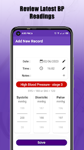 Blood Pressure Monitor: BP Log