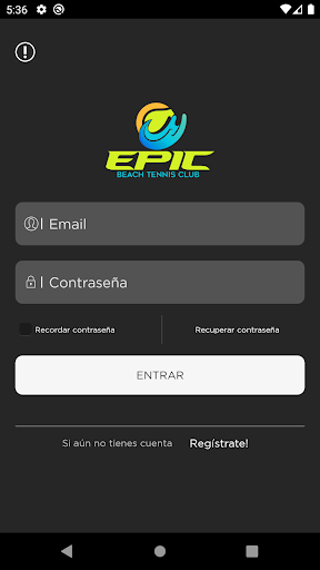 Android application Epic Beach Tennis screenshort
