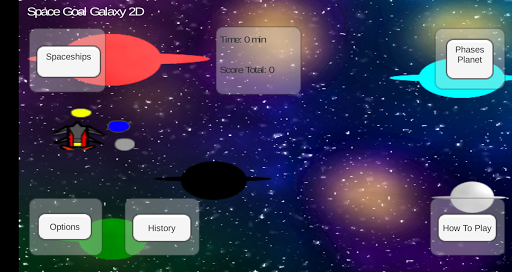 Android application Space Goal Galaxy 2D screenshort