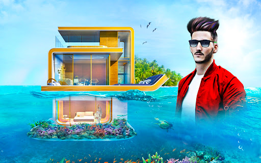 Floating house photo editor Screen 2