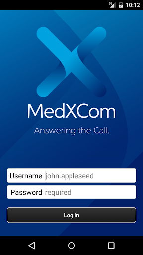 Android application MedXCom for Physicians screenshort