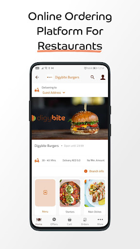 Android application digybite mb screenshort