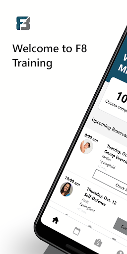Android application F8 Training screenshort
