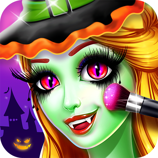 Halloween Makeover Salon Game logo