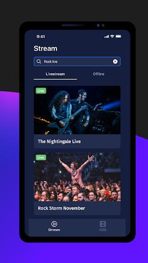 Android application Celebration TV screenshort