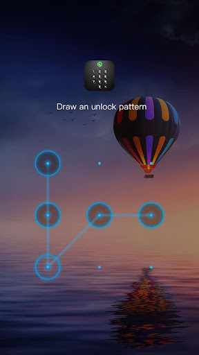 Android application AppLock - Balloon screenshort