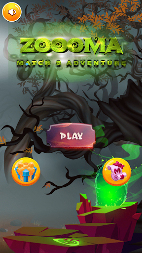 Android application Zoooma Match 3 Adventure screenshort