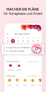 Menstruations-Kalender Screenshot