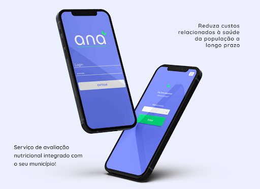 Android application Ana - Avaliação Nutricional screenshort