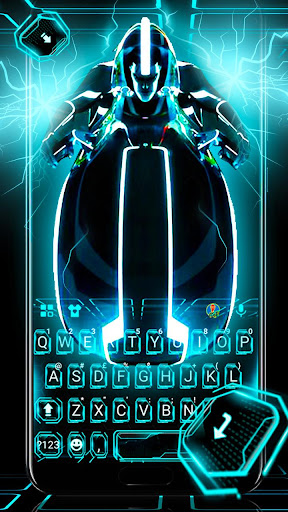 Android application Future Tech Keyboard Theme screenshort