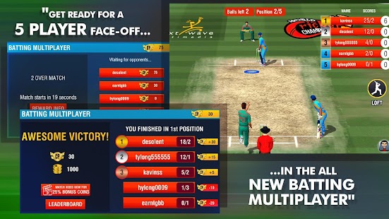 World Cricket Championship 2 Captura de tela