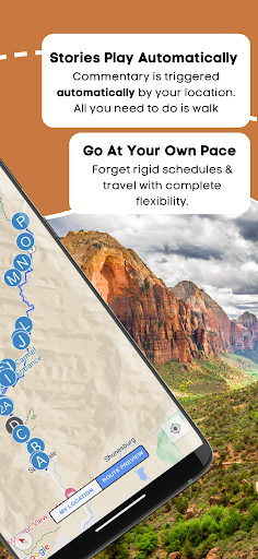Zion National Park Audio Guide Screen 3