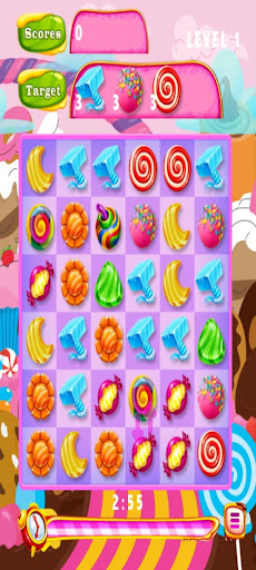 عالم الحلويات Candy Game Screen 2
