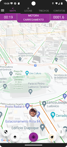 Android application Perto screenshort