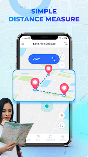 GPS Area Calculator Screen 2