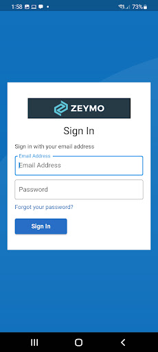 Android application Zeymo screenshort