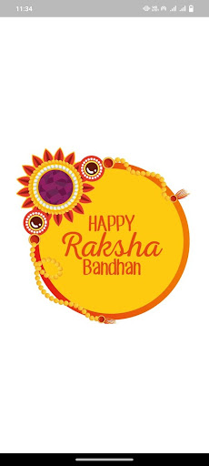 Android application Raksha Bandhan Stickers screenshort