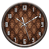 Brown Clock Live Wallpaper icon