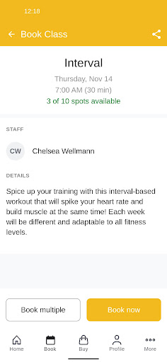 Cloud 9 Fitness - McDonalds Screenshot 3 - AppWisp.com