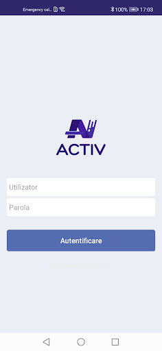 Android application SuntActiv screenshort