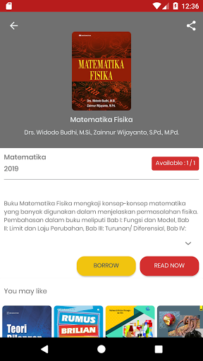 Perpus SMA Kita Screen 2