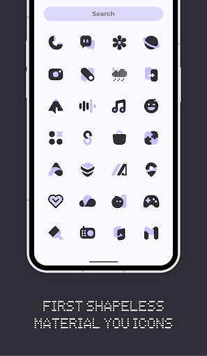 Android application Nothing Material You Icons screenshort