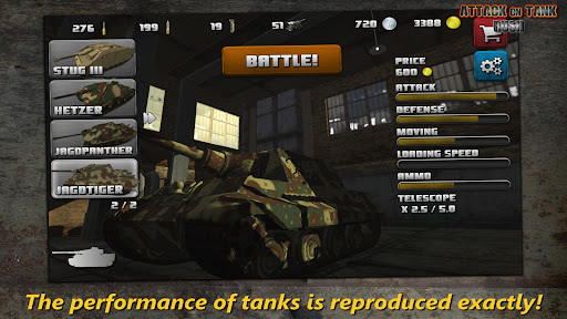 Attack on Tank : World Warfare - Action - games