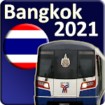 Cover Image of Download Thailand Bangkok BTS MRT Rail MAP 2021 (New) 34 APK