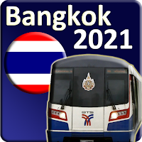 Тайланд Бангкок БТС MRT MAP 2020 года (новый)