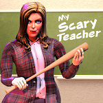 Cover Image of डाउनलोड डरावना डरावना बुराई शिक्षक 3 डी: डरावना और डरावना खेल  APK