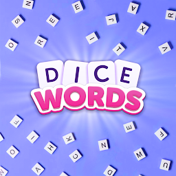Dice Words - Fun Word Game белгішесінің суреті