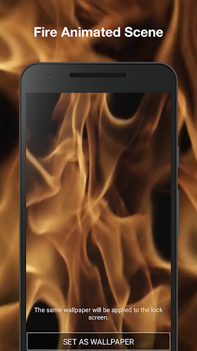 Flames Live Wallpaper Screen 2