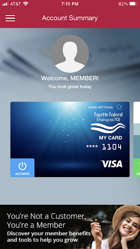 EZCardMobile Screen 2