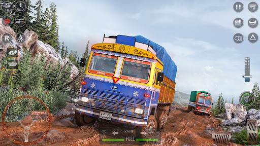 Indian Truck Offroad Cargo Sim 1.1 screenshots 3