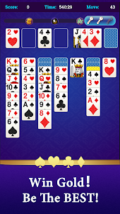 Win Gold-Solitaire Card