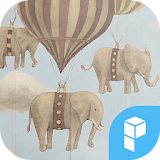 Happy Elephant launcher theme icon