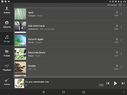 jetAudio+ Hi-Res Music Player Schermata