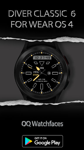 Diver Classic 6 Wear OS4 Screen 3