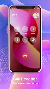 Captura de Pantalla 3 iCall OS16 - Color Phone Flash android