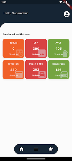 Android application SWCorp ISPEMOS screenshort