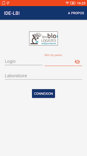 Android application IDE-LBI screenshort
