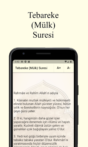 Tebareke Mülk Suresi Screen 2