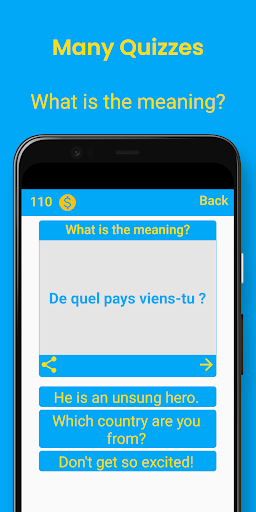 French Phrases Screen 3