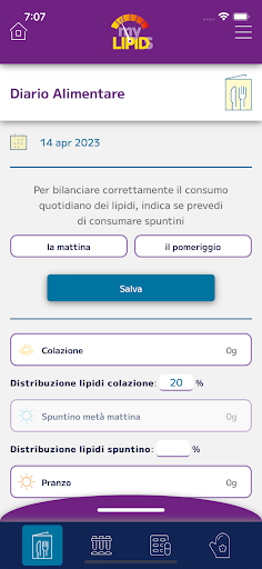 Android application My-Lipids screenshort