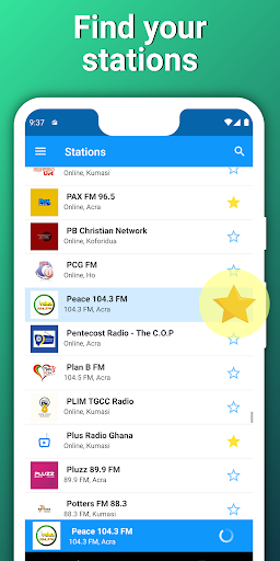 Radio Ghana FM - Online Radio Screen 3