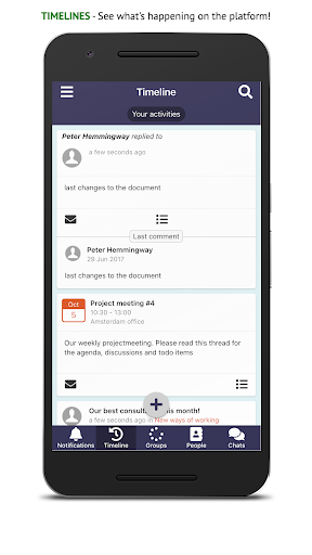 Android application IPCSA Community screenshort
